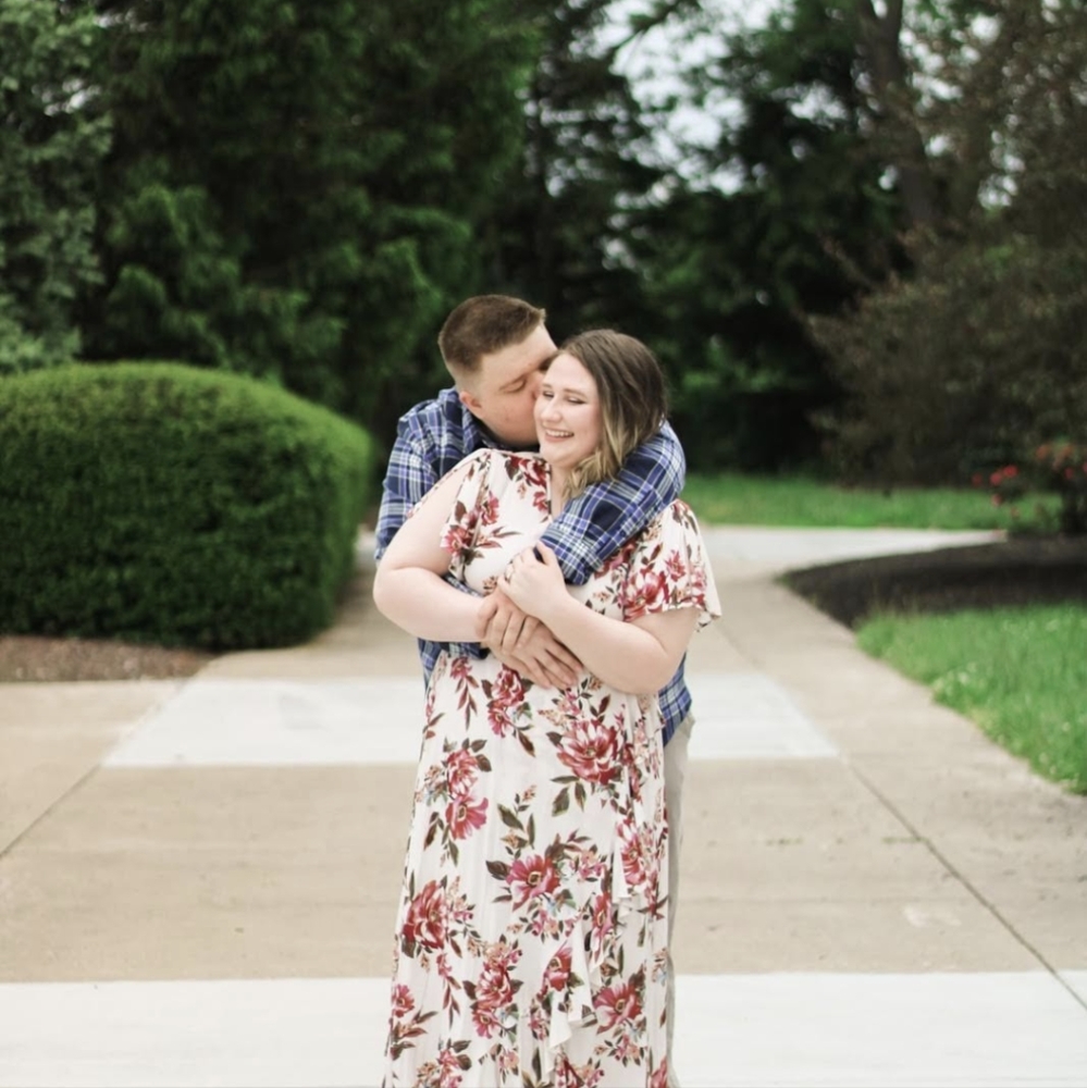 White Floral Wrap Dress